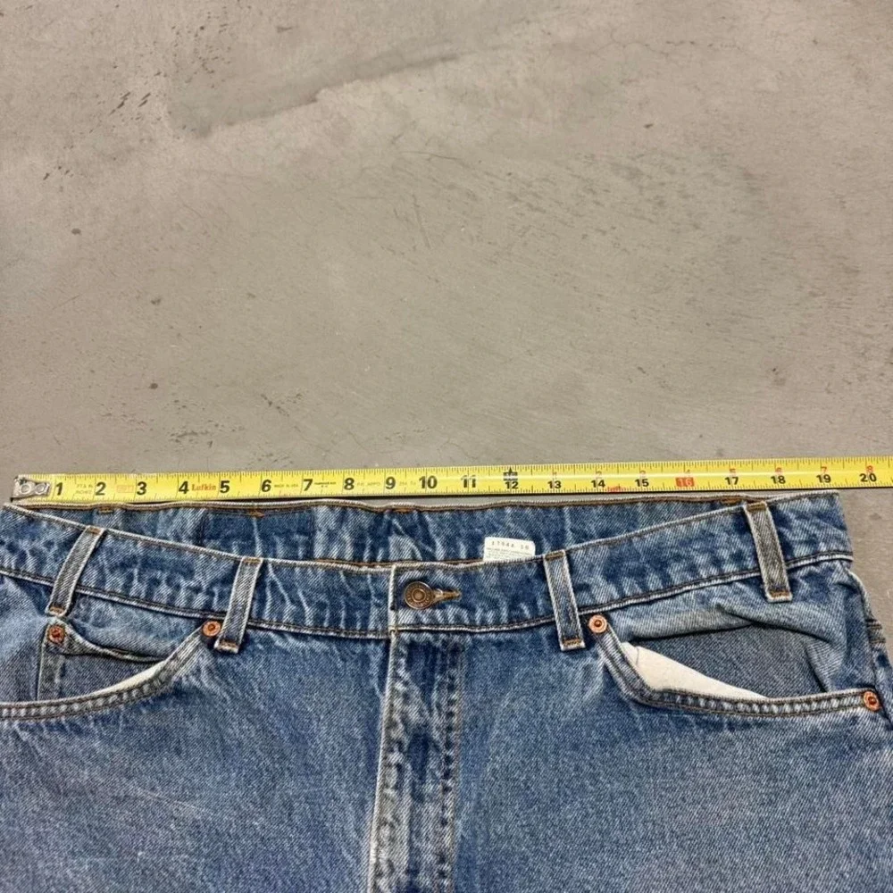 Vintage Orange Tab‎ Baggy Bootcut Levi's 517 Denim Jeans